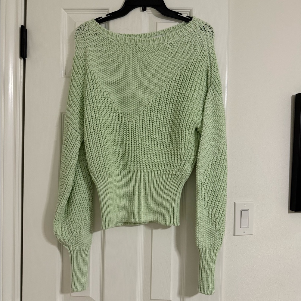 IRO Light Green Women's Crew Neck Sweater